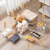 Skin care products storage box, pet transparent sundries storage basket, clothes, children's books, snacks storage box Specification image
